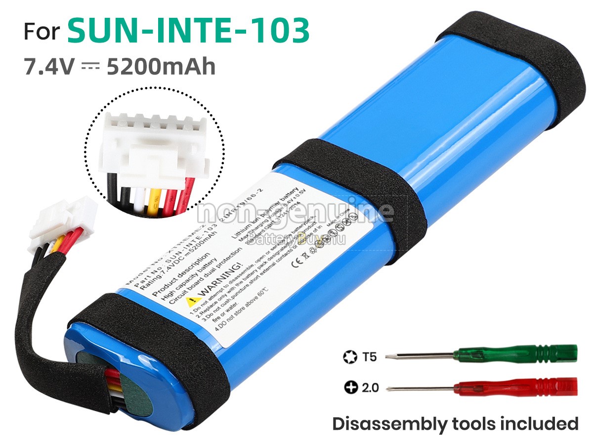 JBL SUN-INTE-103 helyettesítő akkumulátor