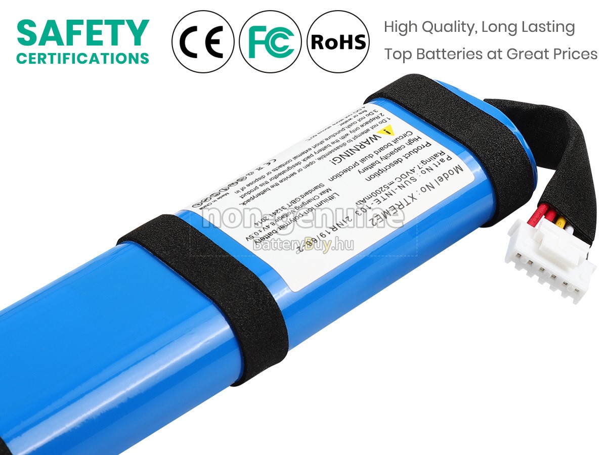 JBL SUN-INTE-103 helyettesítő akkumulátor