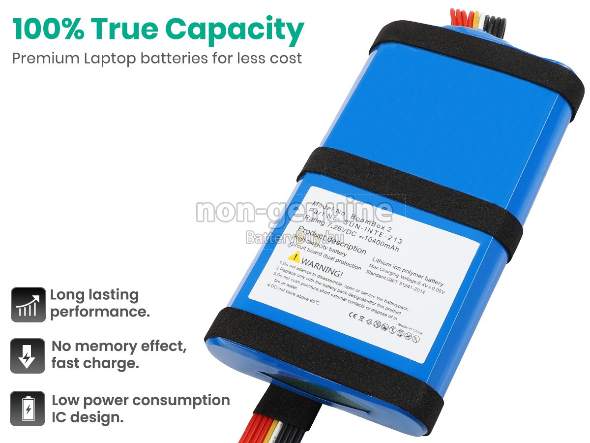 JBL SUN-INTE-268 helyettesítő akkumulátor