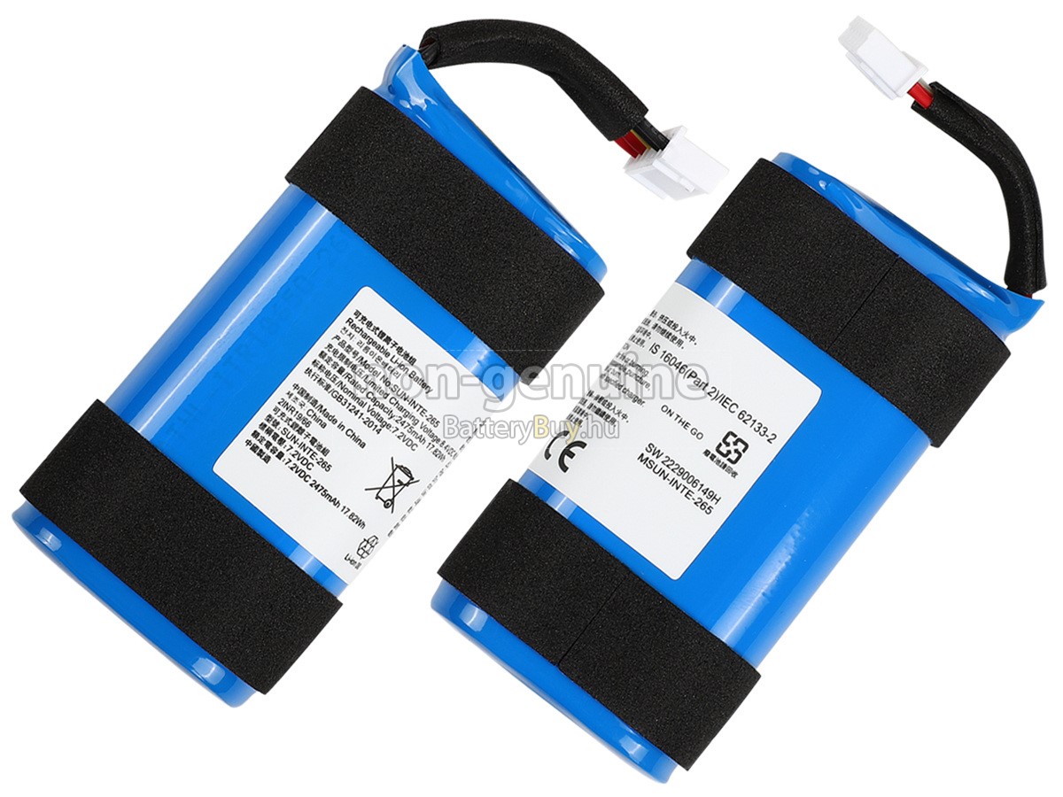 JBL SUN-INTE-265 helyettesítő akkumulátor