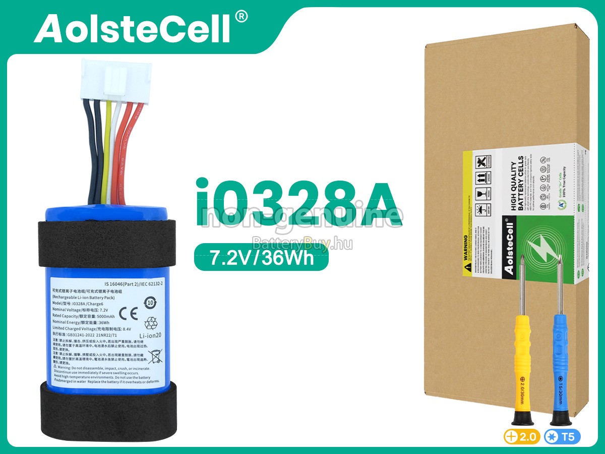 JBL CHARGE 6 helyettesítő akkumulátor