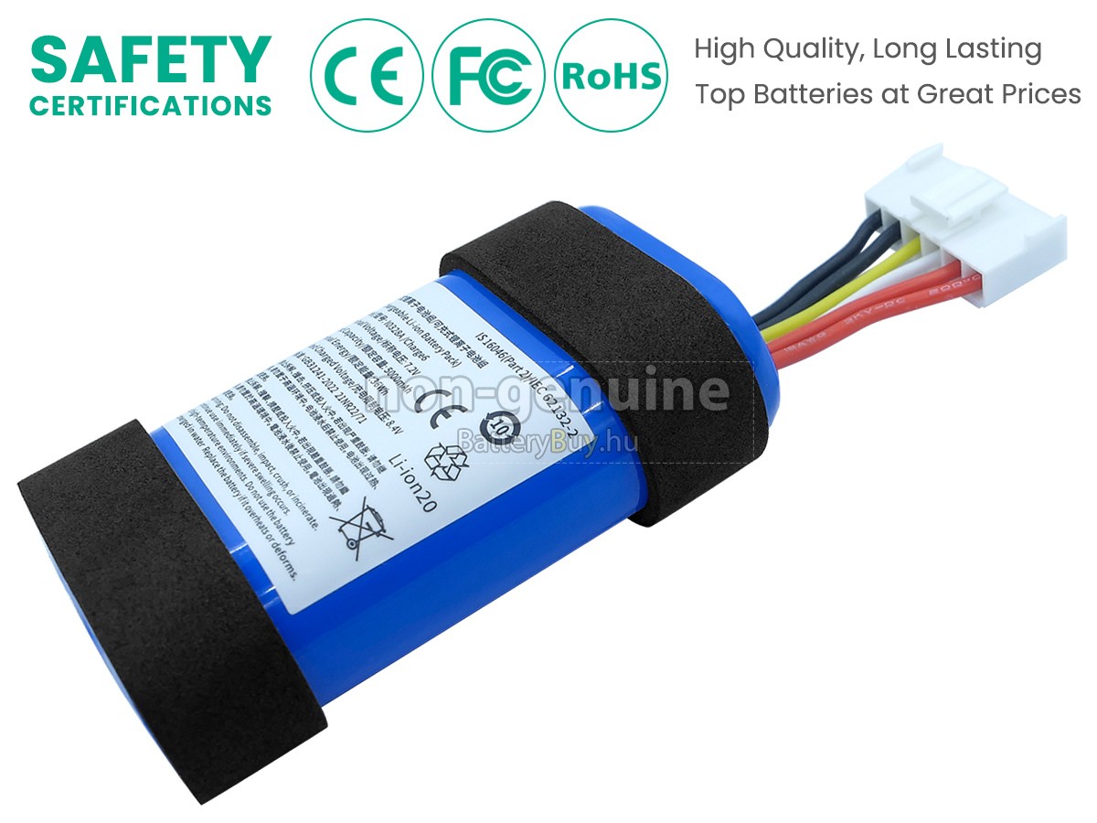 JBL CHARGE 6 helyettesítő akkumulátor