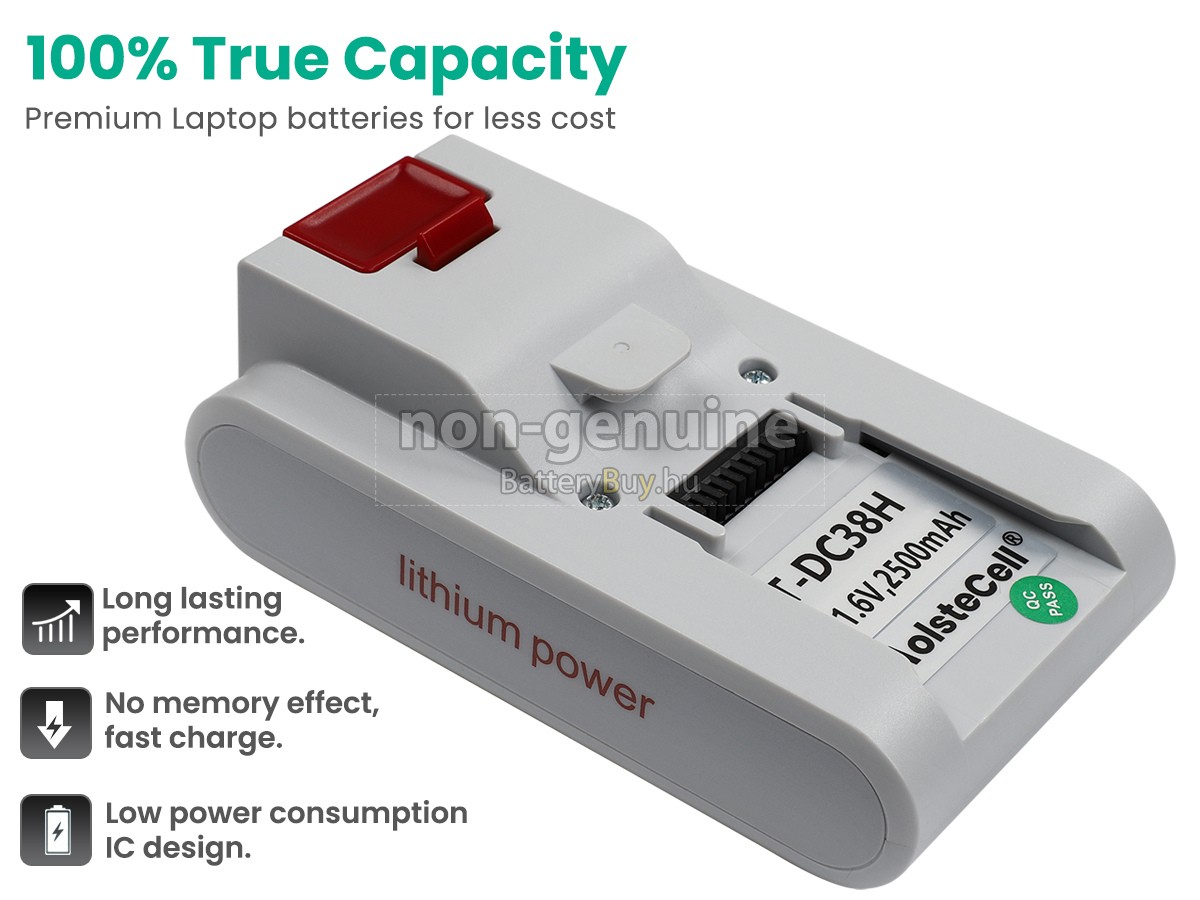 JIMMY T-DC38H helyettesítő akkumulátor