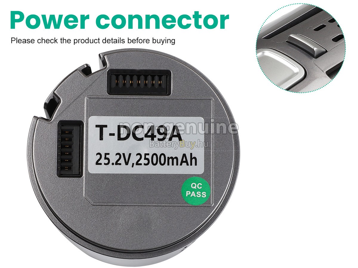 JIMMY JV85 helyettesítő akkumulátor