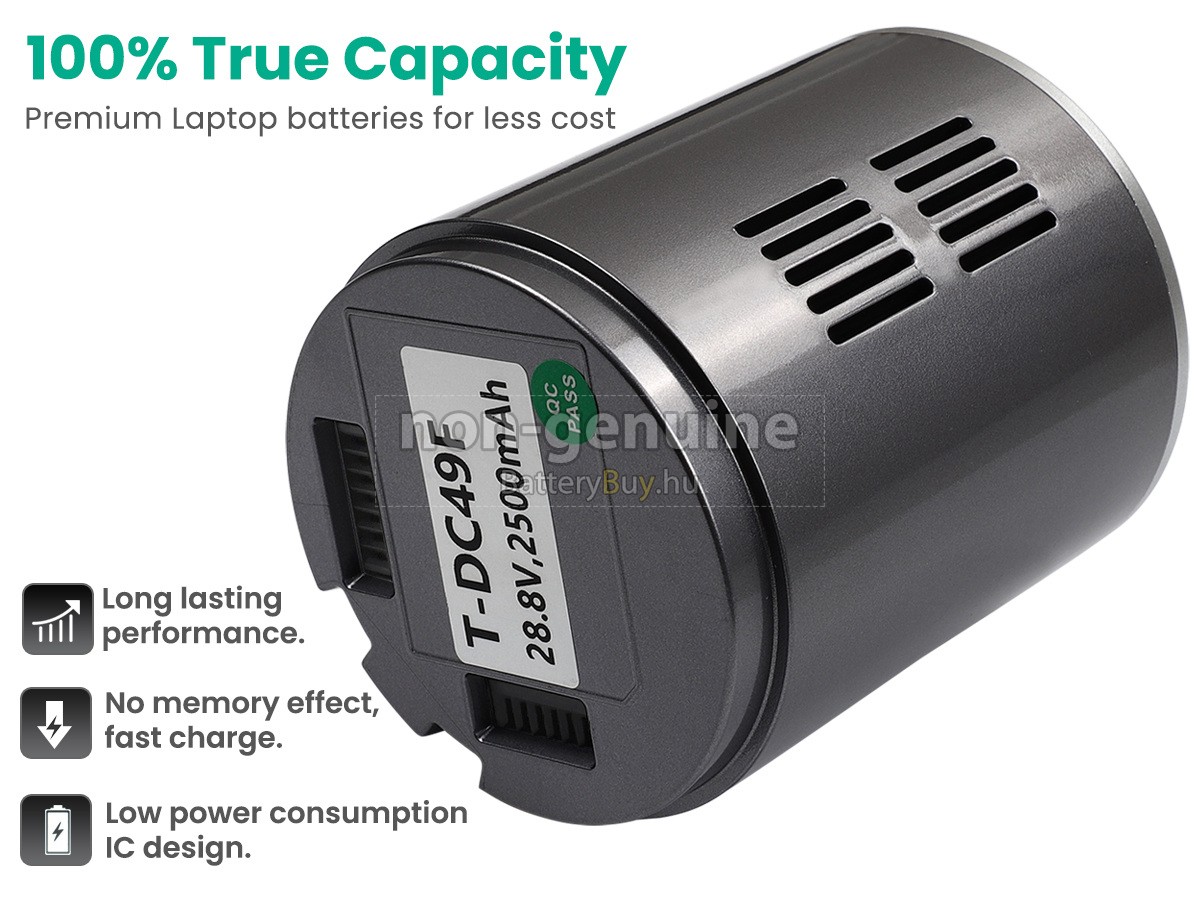 JIMMY T-DC49F helyettesítő akkumulátor