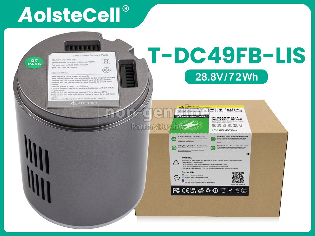 JIMMY H9 FLEX helyettesítő akkumulátor