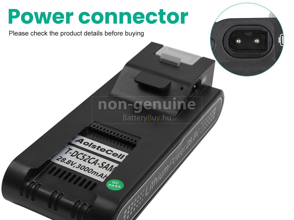 JIMMY T-DC52CA-SAM helyettesítő akkumulátor