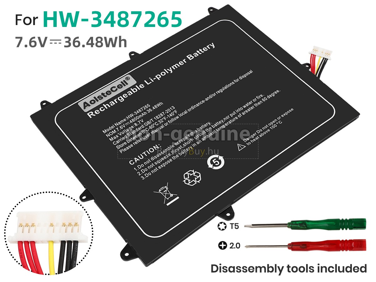 Jumper TREKSTOR PRIMEBOOK C11 helyettesítő akkumulátor