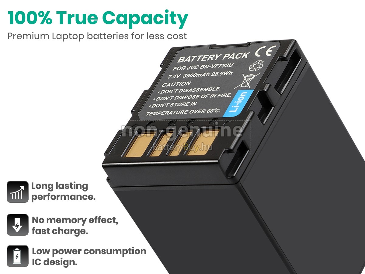 JVC BN-VF733U helyettesítő akkumulátor