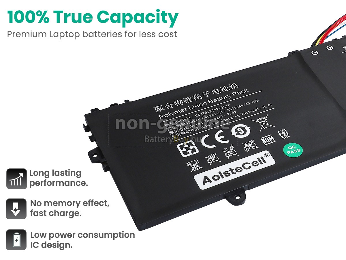 KUU FLEXONES 14.1 INCH helyettesítő akkumulátor