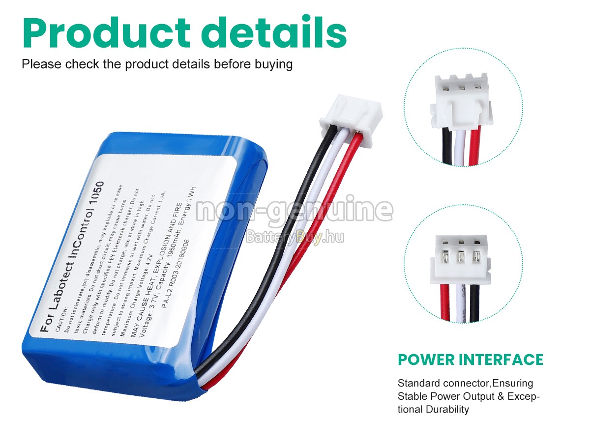 Labotect PA-L2 helyettesítő akkumulátor
