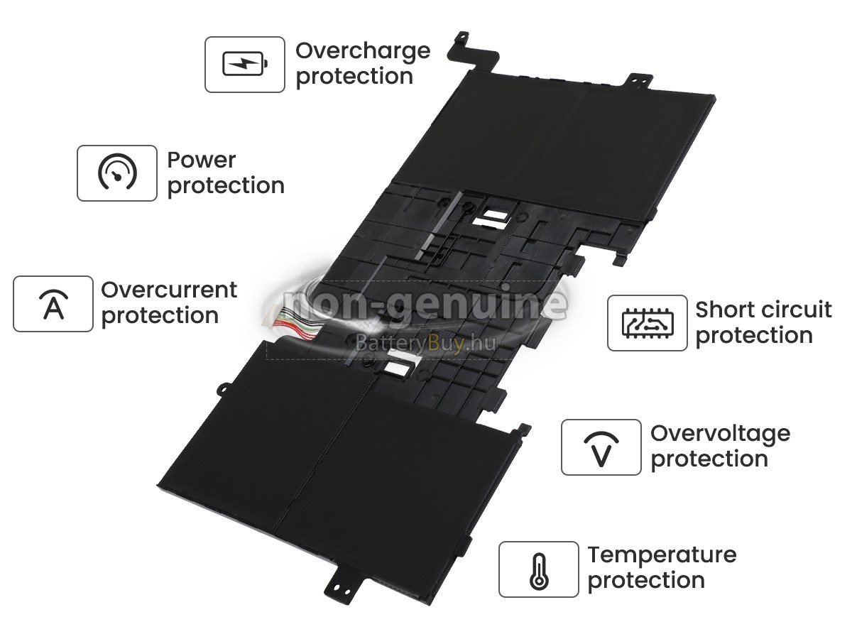 Lenovo 00HW007 helyettesítő akkumulátor