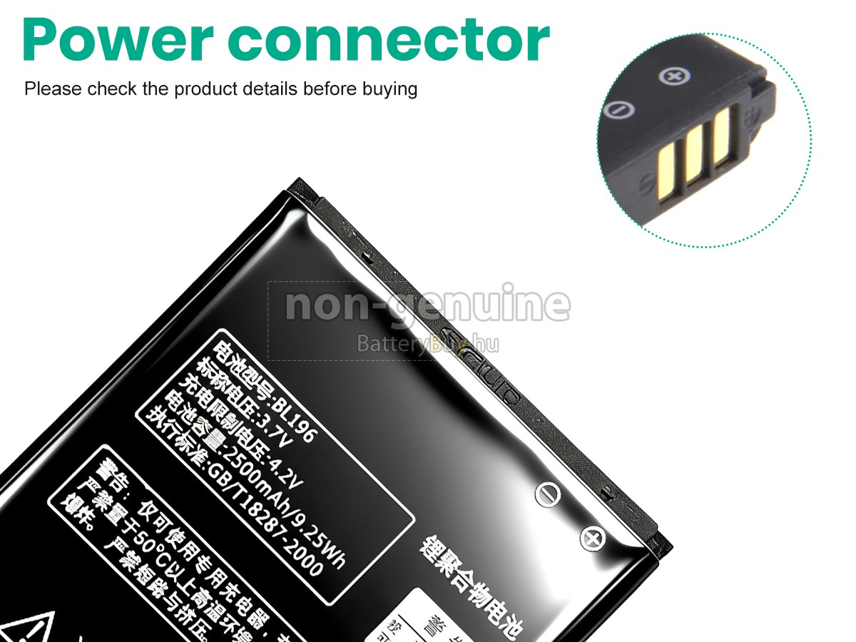 Lenovo BL196 helyettesítő akkumulátor