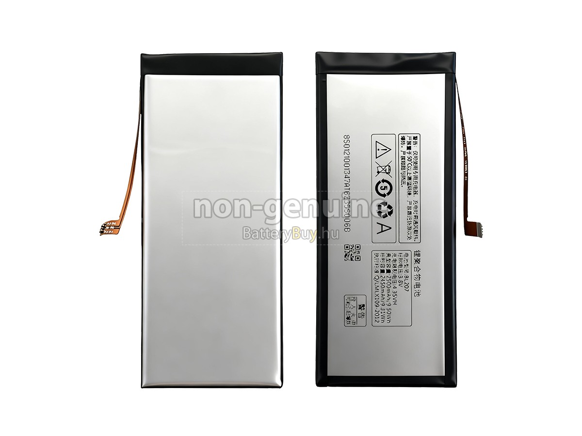 Lenovo BL207 helyettesítő akkumulátor