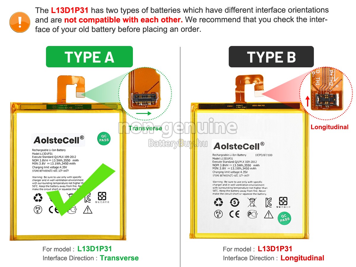 Lenovo TAB 2 A7-30 helyettesítő akkumulátor