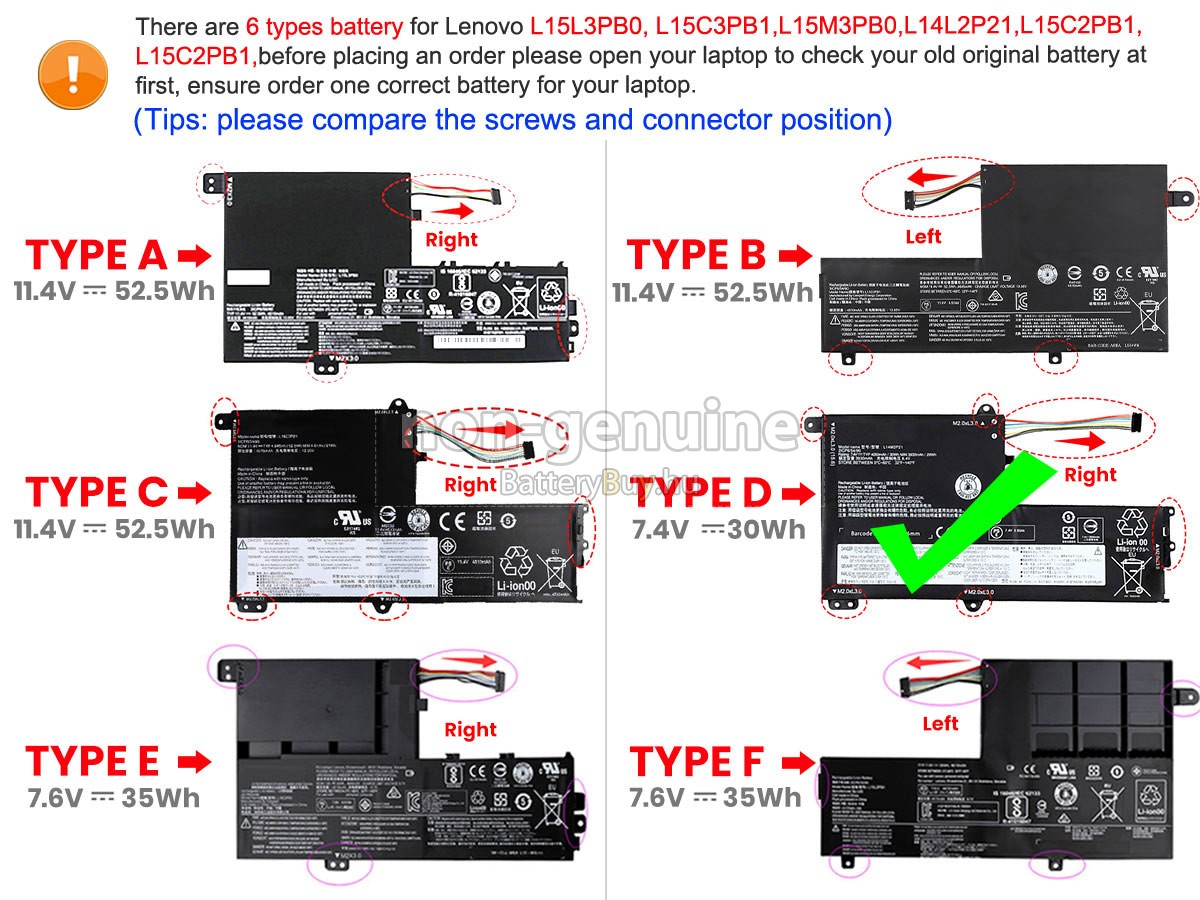 Lenovo L15M3PB0 helyettesítő akkumulátor