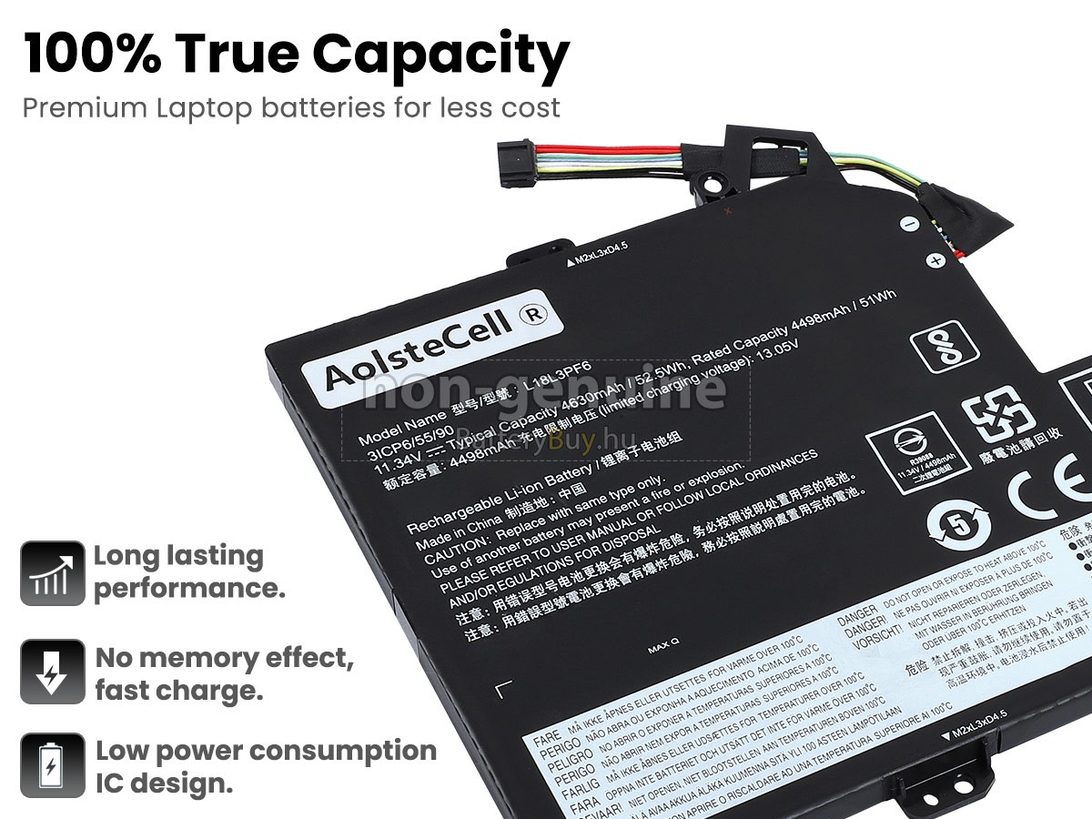 Lenovo 81SW0059RK helyettesítő akkumulátor