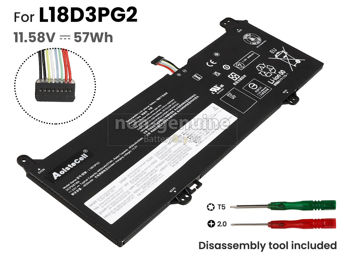 Lenovo 14W-81MQ002JMX helyettesítő akkumulátor