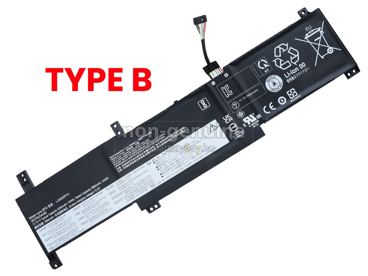 Lenovo IdeaPad 3 15ITL6-82H801V4AX helyettesítő akkumulátor