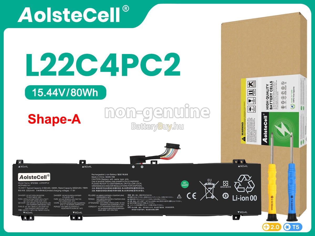 Lenovo LEGION SLIM 5 16IRH8-82YA001SBM helyettesítő akkumulátor