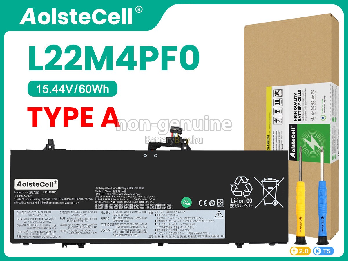 Lenovo YOGA SLIM 6 14APU8-82X30044MH helyettesítő akkumulátor