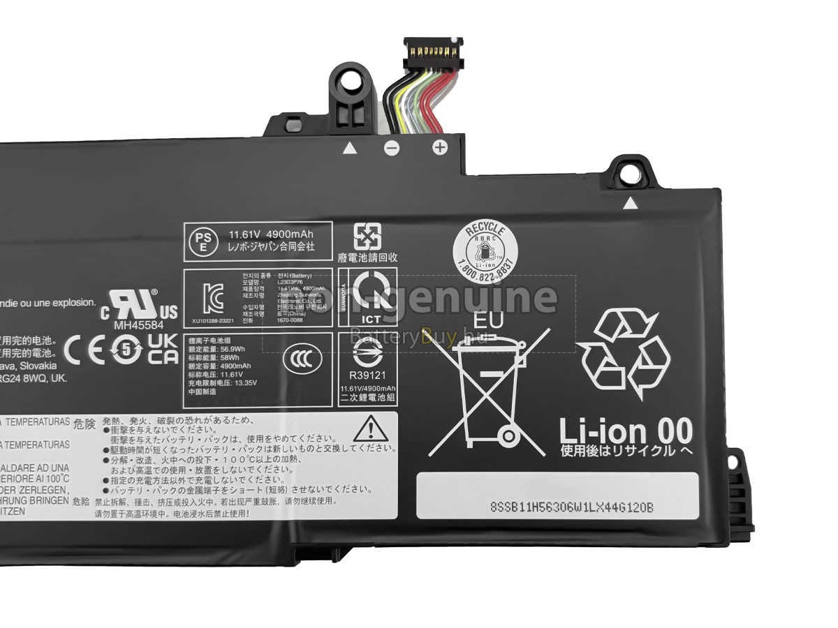 Lenovo ThinkPad T14S GEN 5-21LS004EUS helyettesítő akkumulátor