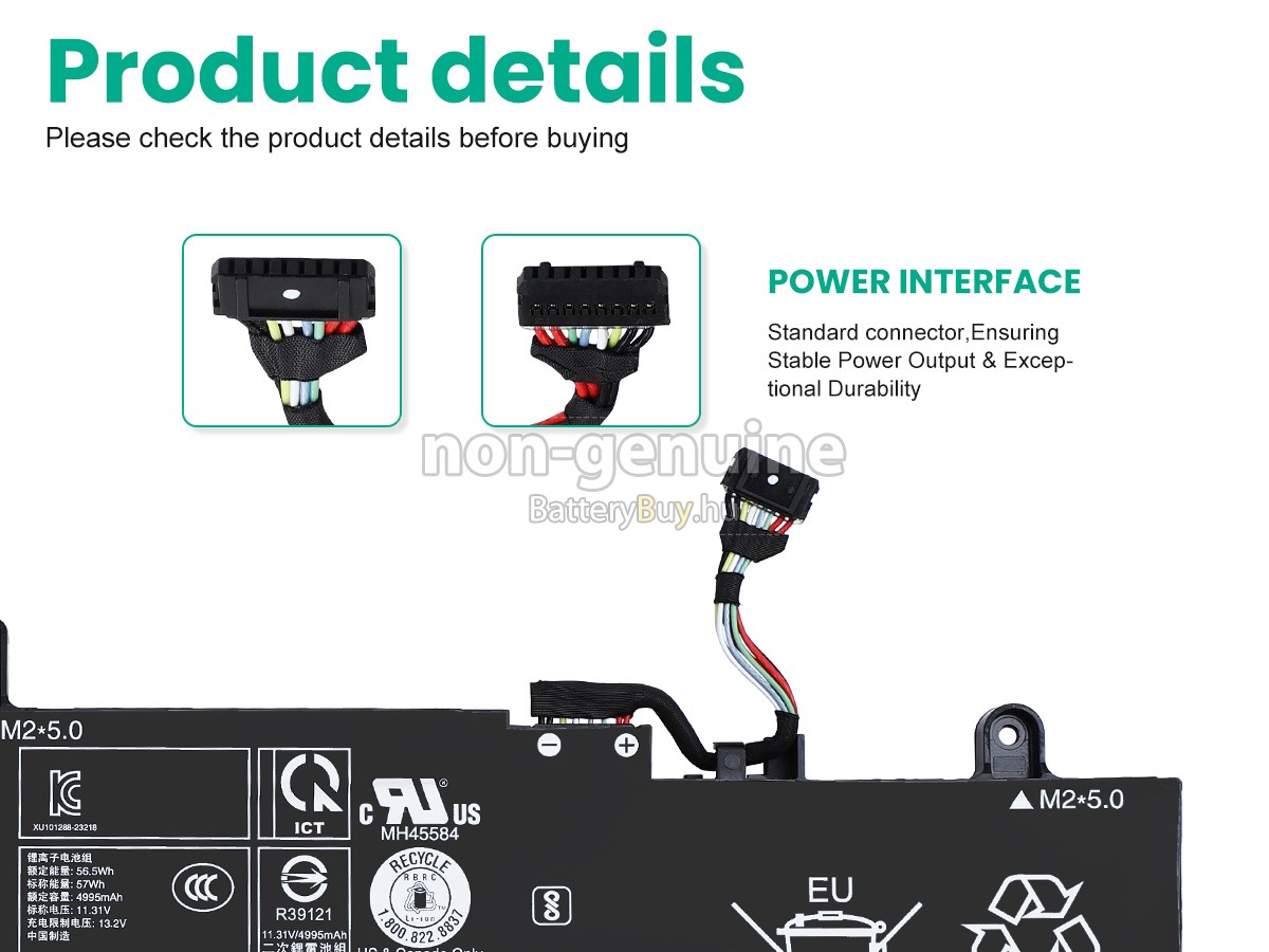 Lenovo 5B11M75267 helyettesítő akkumulátor