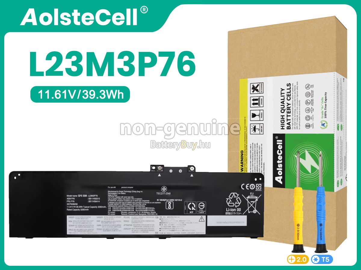 Lenovo L23C3P71 helyettesítő akkumulátor