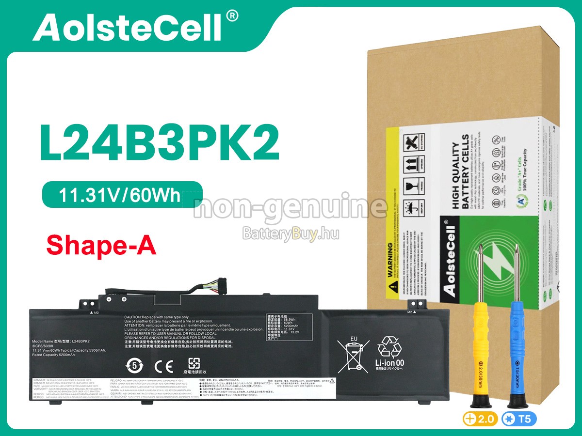 Lenovo IdeaPad SLIM 5 16IRH10R-83J1000CSC helyettesítő akkumulátor