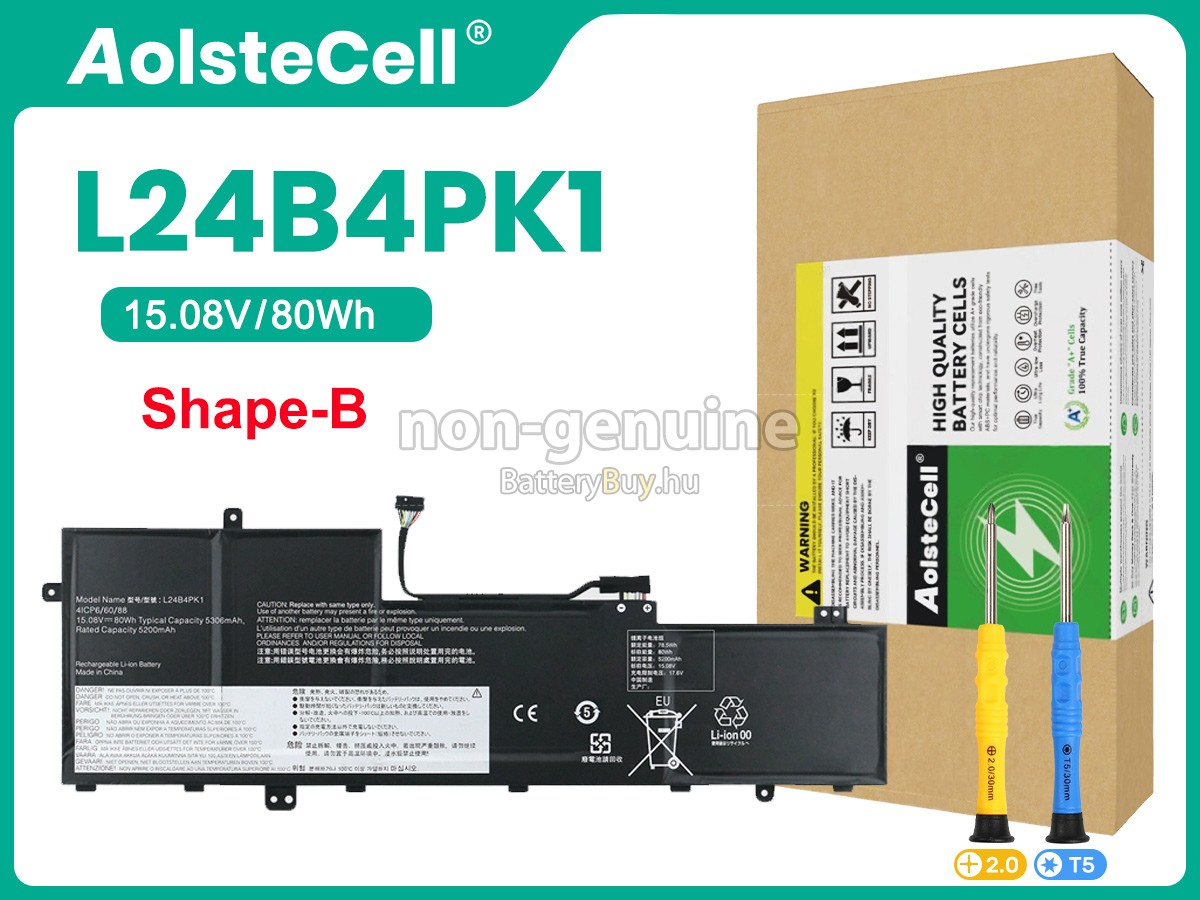 Lenovo IdeaPad SLIM 5 16IRH10R-83J1000CSC helyettesítő akkumulátor