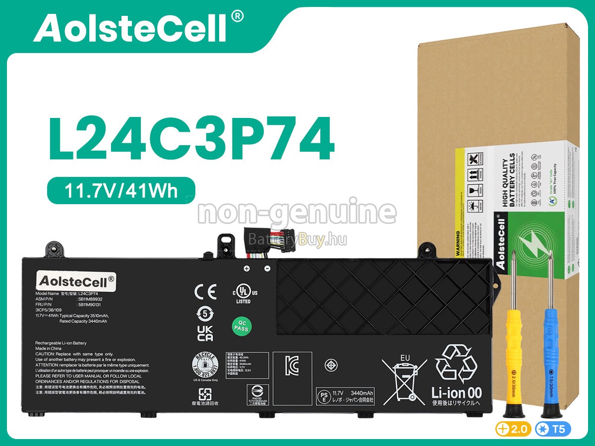 Lenovo 5B11M90131 helyettesítő akkumulátor