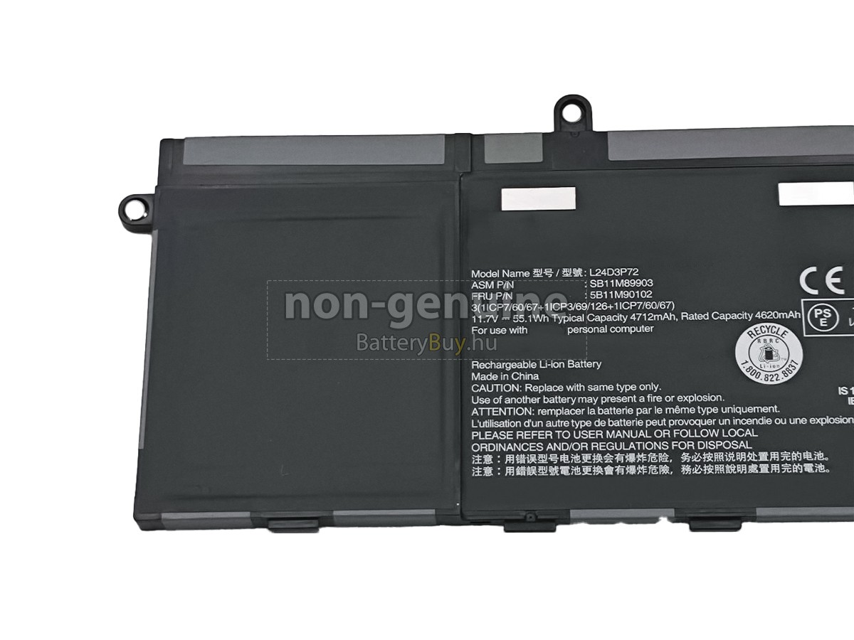 Lenovo ThinkPad X9-14 GEN 1-21QA0055MD helyettesítő akkumulátor