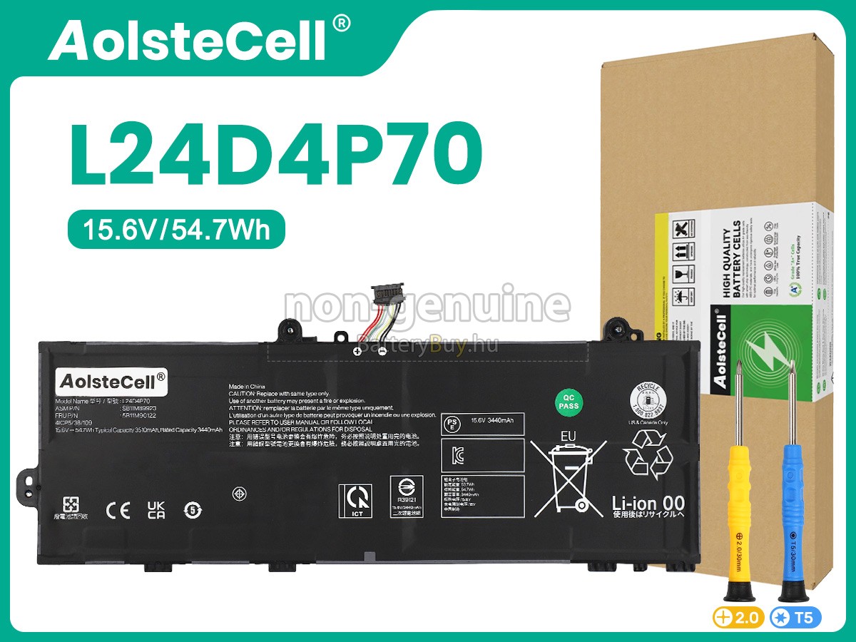 Lenovo L24D4P70 helyettesítő akkumulátor