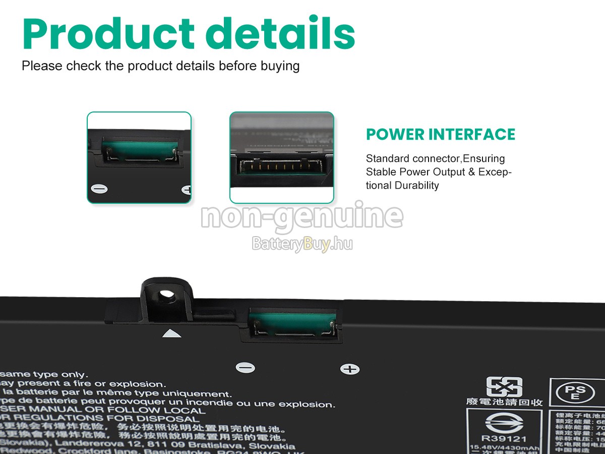 Lenovo IdeaPad SLIM 5 15ARP10-83J3003NMZ helyettesítő akkumulátor