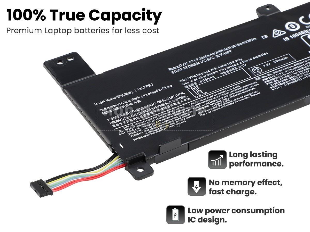 Lenovo L15M2PB4 laptop helyettesítő akkumulátor