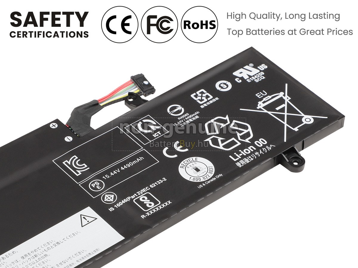 Lenovo SLIM 7-15ILL05-82AD laptop helyettesítő akkumulátor