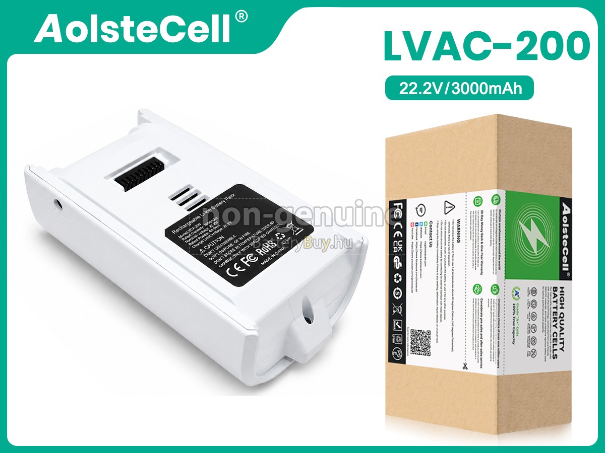 LEVOIT LVAC-200 helyettesítő akkumulátor