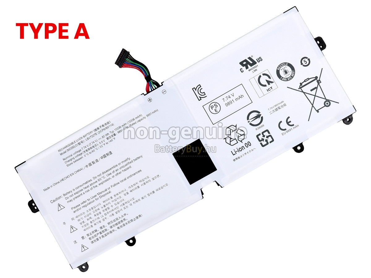 LG LBV7227E helyettesítő akkumulátor