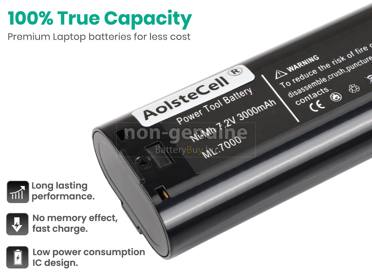 Makita 6012D helyettesítő akkumulátor