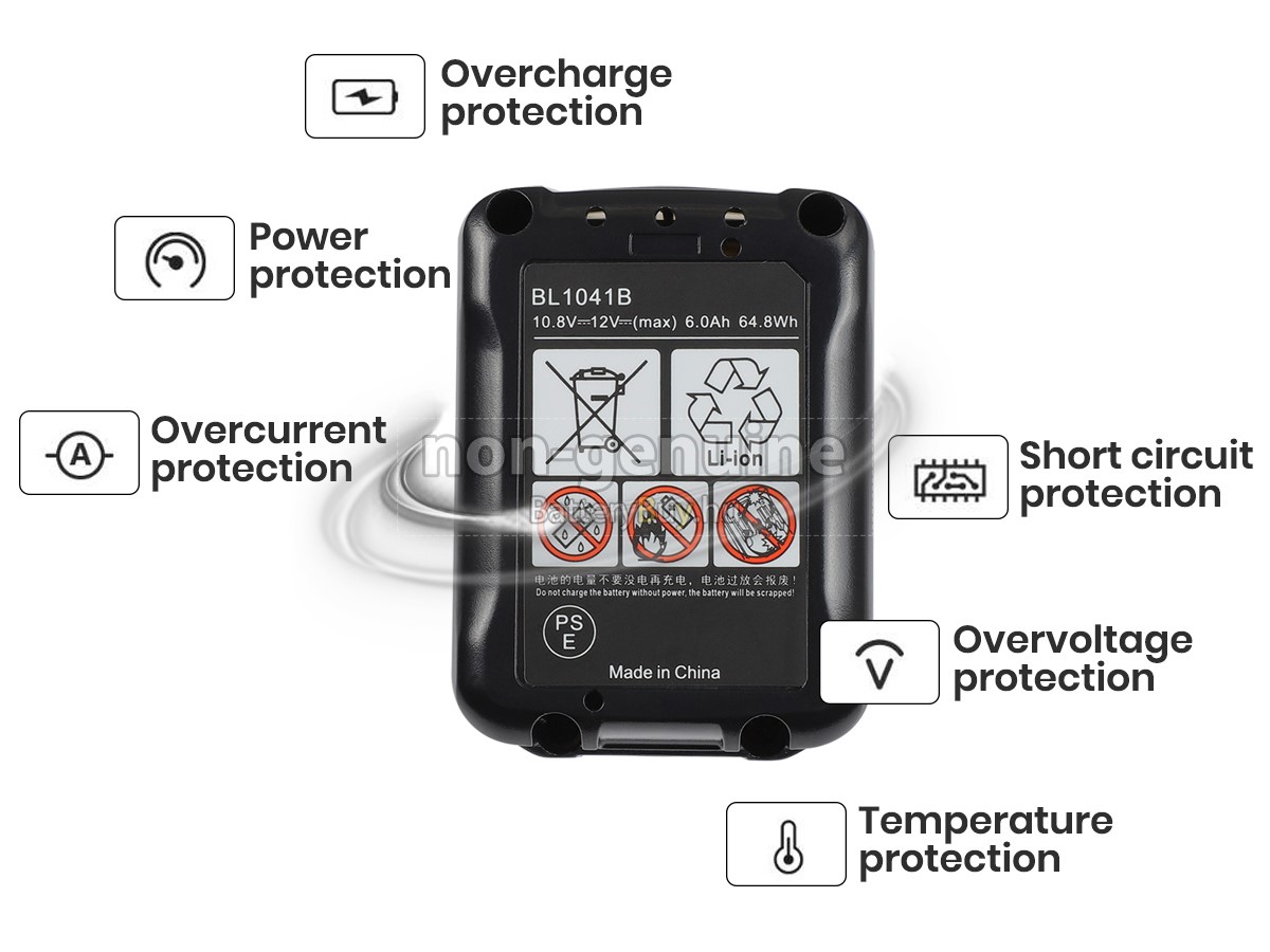 Makita BL1015B helyettesítő akkumulátor