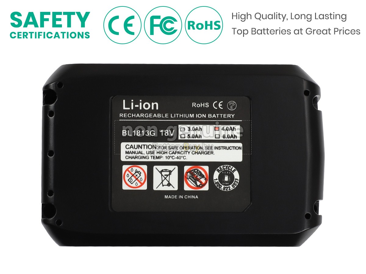 Makita 198186-3 helyettesítő akkumulátor