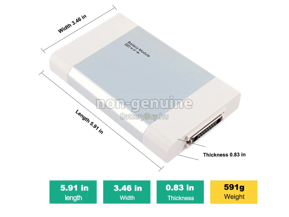 Maquet SERVO-I helyettesítő akkumulátor