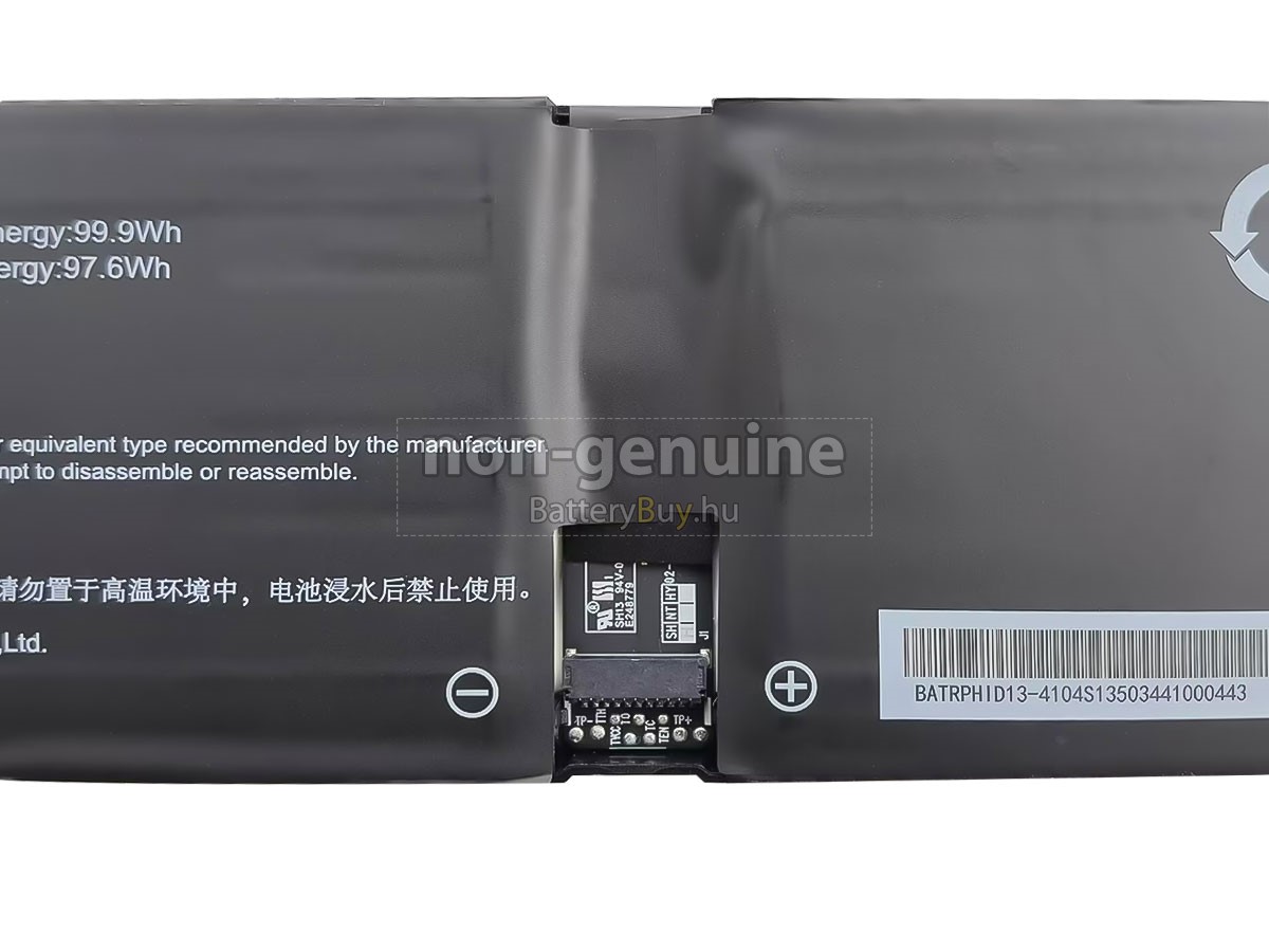 Mechrevo PHID1-13-17-4S1P-0 helyettesítő akkumulátor