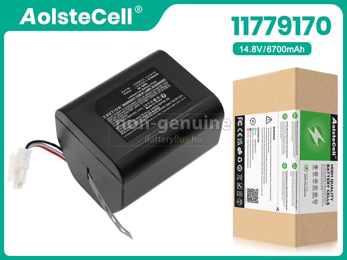 Miele 10559142 helyettesítő akkumulátor