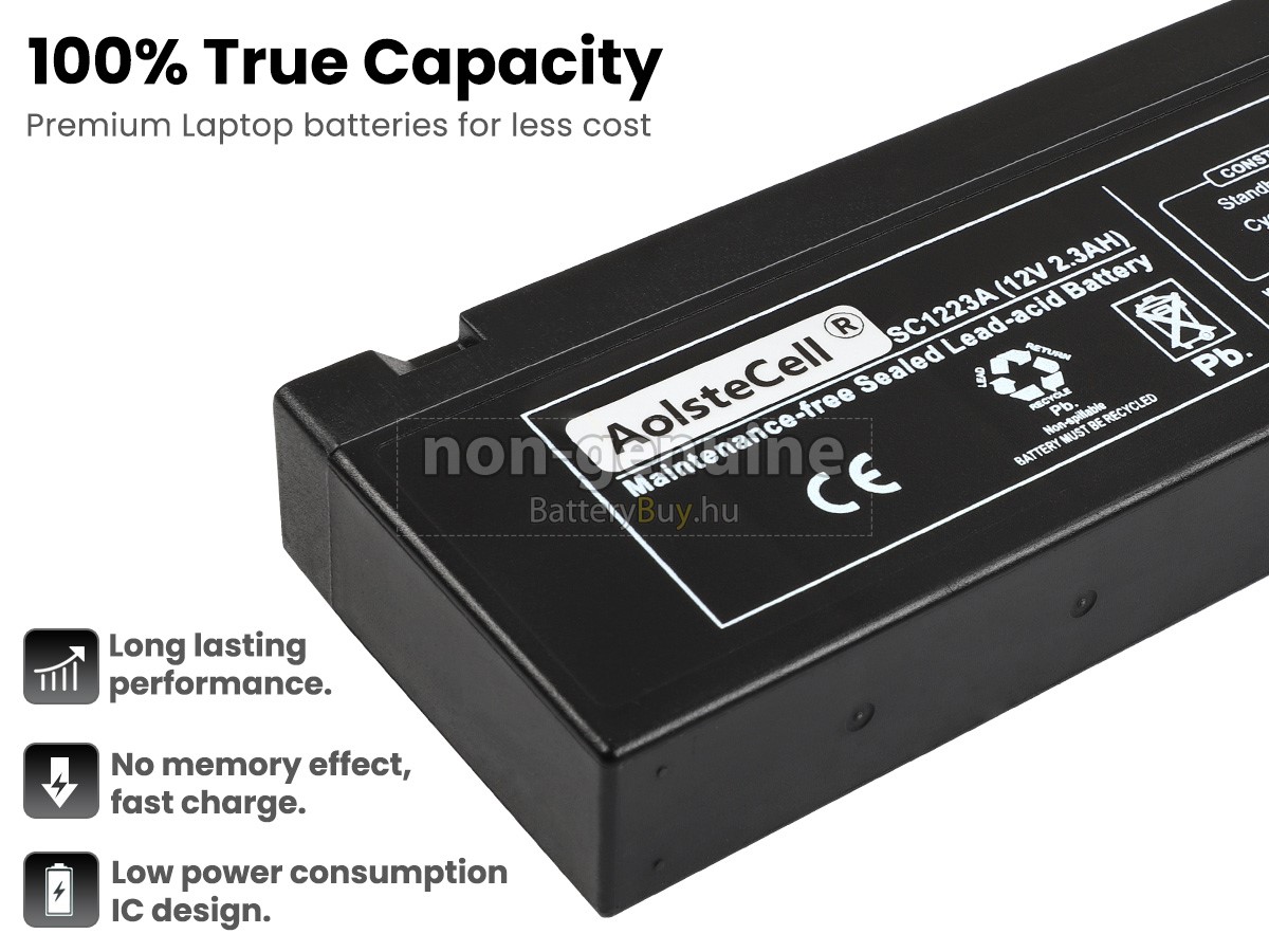 Mindray MEC-1000 PORTABLE PATIENT MONITOR helyettesítő akkumulátor
