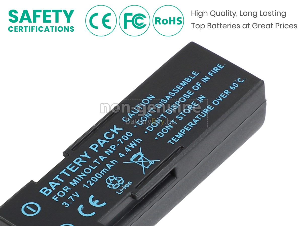 Minolta NP-700 helyettesítő akkumulátor