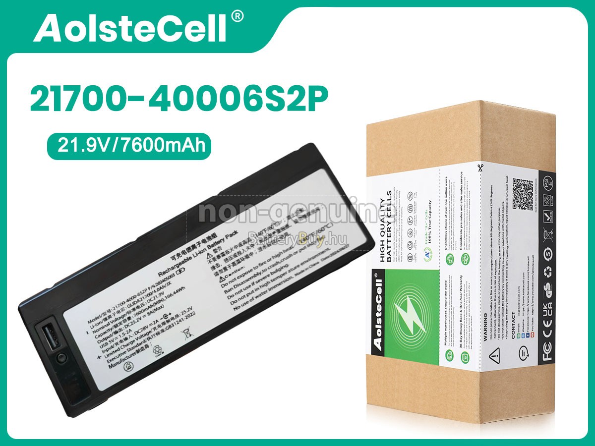 MOOER 2024005003 helyettesítő akkumulátor