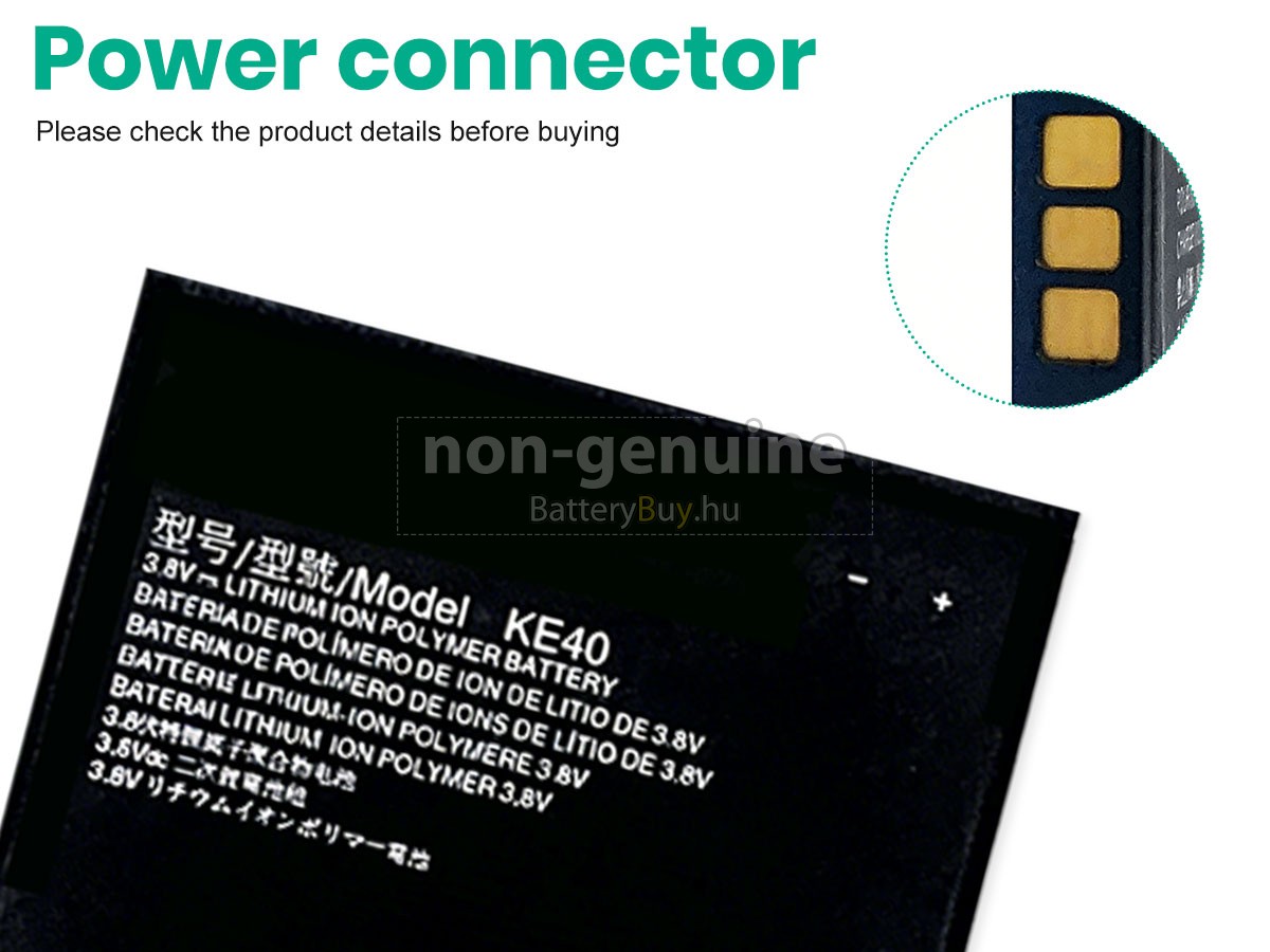 Motorola E6 helyettesítő akkumulátor