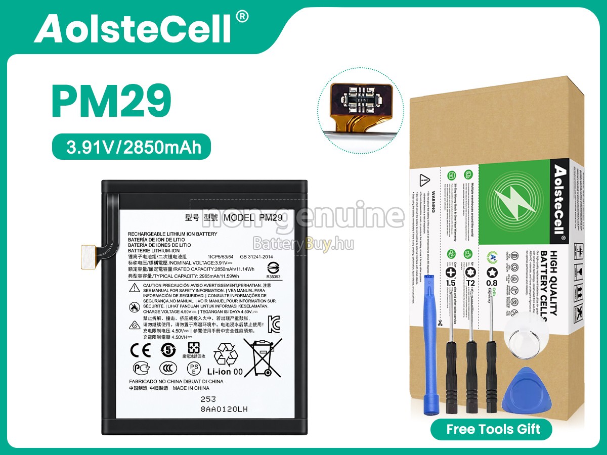 Motorola PM29 helyettesítő akkumulátor