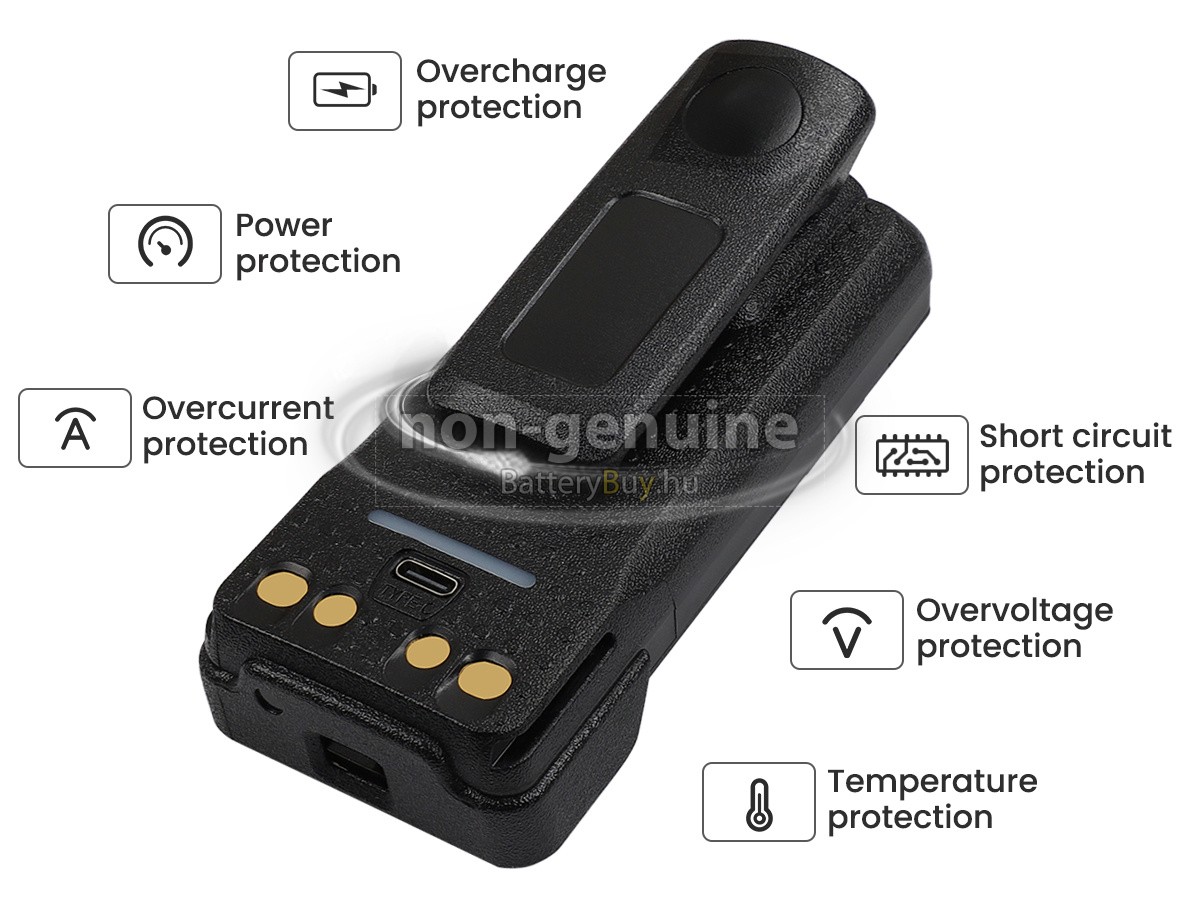 Motorola PMNN4493AC helyettesítő akkumulátor